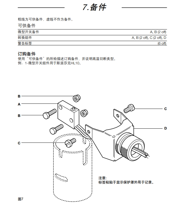 斯派莎克HL10高温切断阀备件