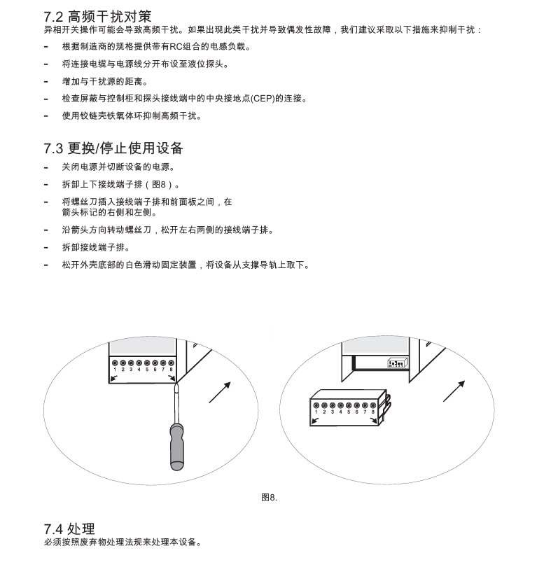 斯派莎克LCS1350液位开关故障处理